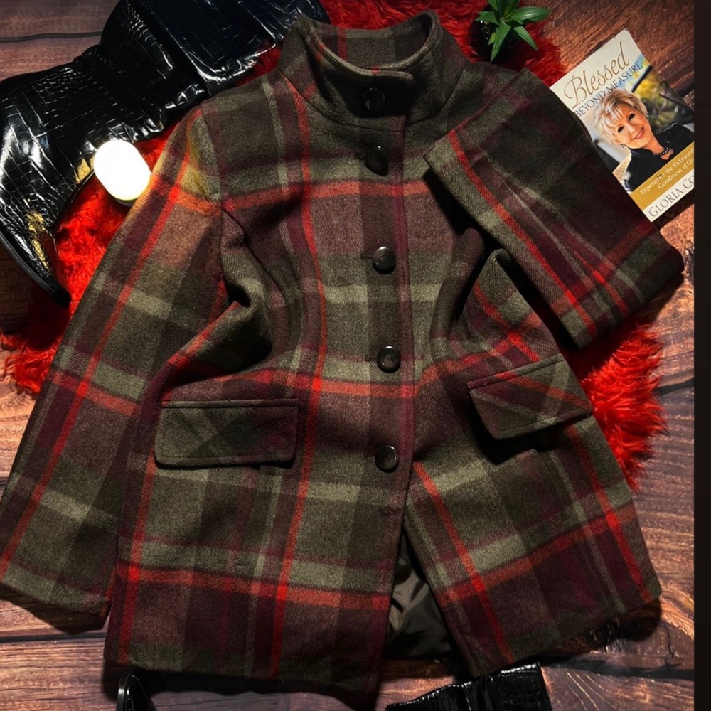 Beautiful M&S wool coat,barely worn
